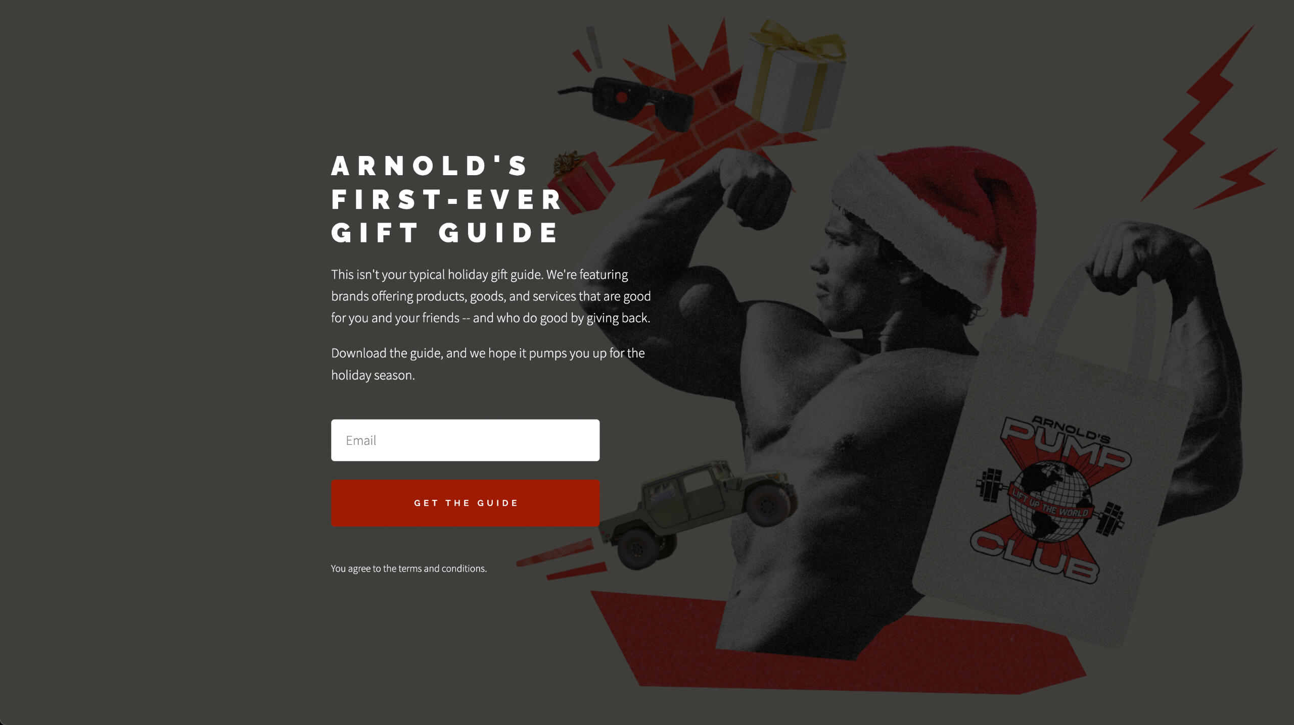 Arnold Gift Arnold Gift Carrd Inspo Website